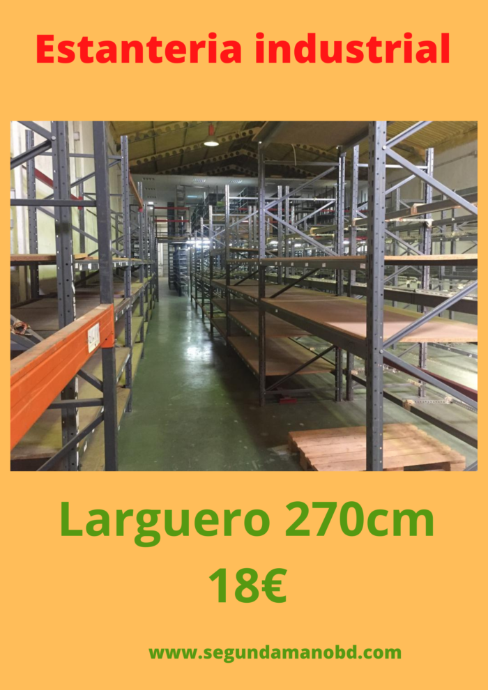 El-texto-del-parrafo-1 270×8/10/12/14cm beam for industrial shelving.
