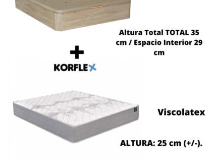 canapecolchon-150x190cm Offer! Mattress + canapé 150x190cm for €449