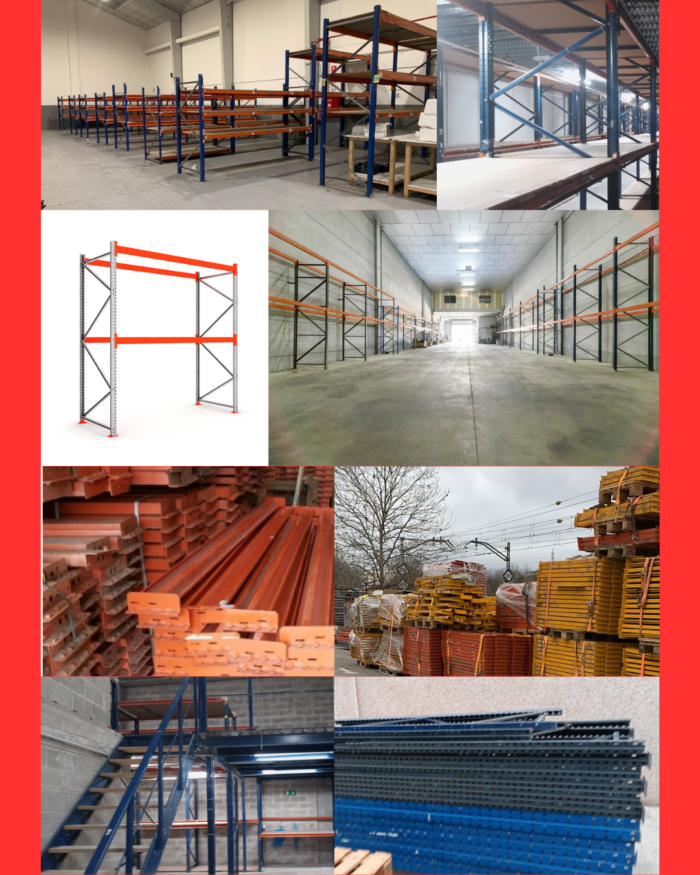 Estantería industrial de segunda mano económica Estantería industrial de segunda mano económica