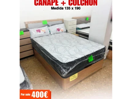 Pack canape 135x190 Pack canape 135x190 Nuevo