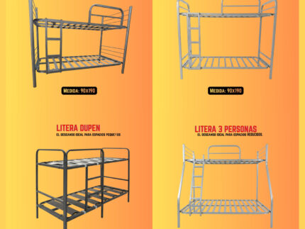 LITERAS DE METAL NUEVAS LITERAS DE METAL NUEVAS 1 Y 2 PLAZAS