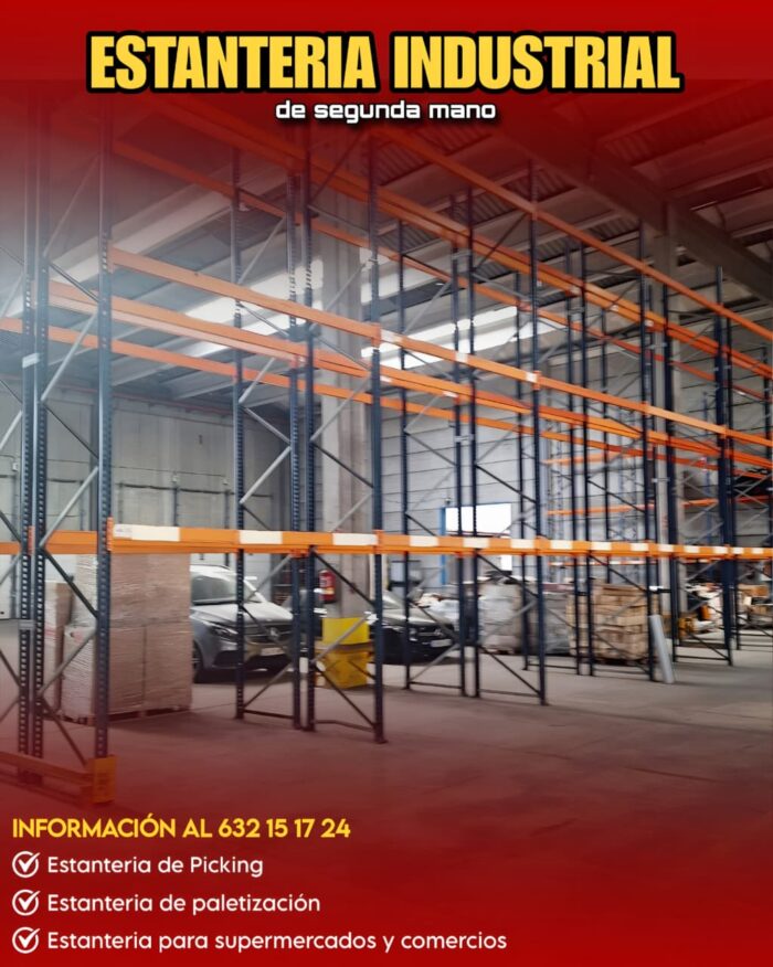 Racks Industriales Usados | Carga Pesada y Paletización | Stock en España Racks Industriales Usados | Carga Pesada y Paletización | Stock en España