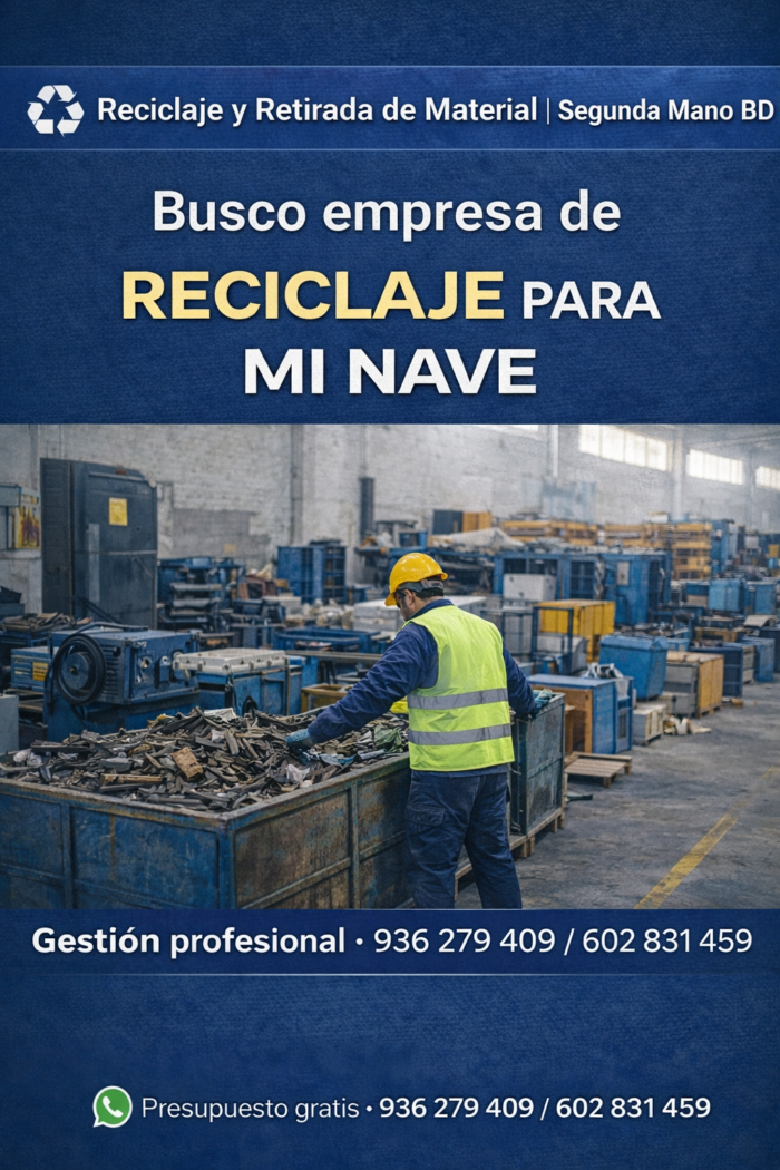 Reciclaje de estructuras metálicas industriales Reciclaje de estructuras metálicas industriales