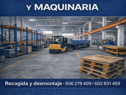 Recogida de muebles de oficina y almacén. Recogida de muebles de oficina y almacén.