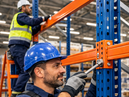 Expertos en instalación de estanterías industriales con máxima seguridad Expertos en instalación de estanterías industriales con máxima seguridad