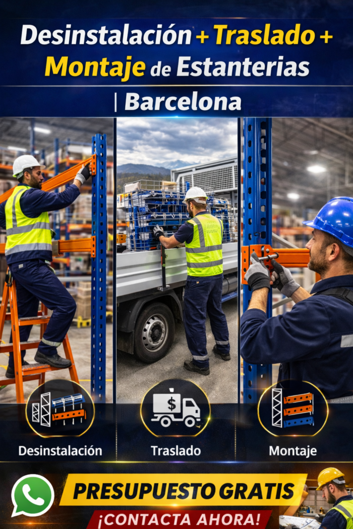 Expertos en montaje de estanterías metálicas industriales y comerciales Expertos en montaje de estanterías metálicas industriales y comerciales
